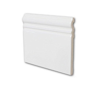 Metro Skirting Blanco Brillo 15х15