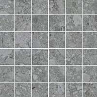 Ceppostone Мозаика Темно-Серый Матовый R10B Ректификат 5х5 30x30