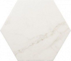 Carrara Hexagon Matt 17.5x20