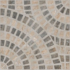 Декор Marble-Beton Круговой Темный Лаппато Ректификат 60х60