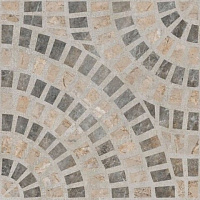 Декор Marble-Beton Круговой Темный Лаппато Ректификат 60х60