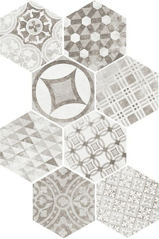 Hexatile Cement Garden Grey 17,5х20