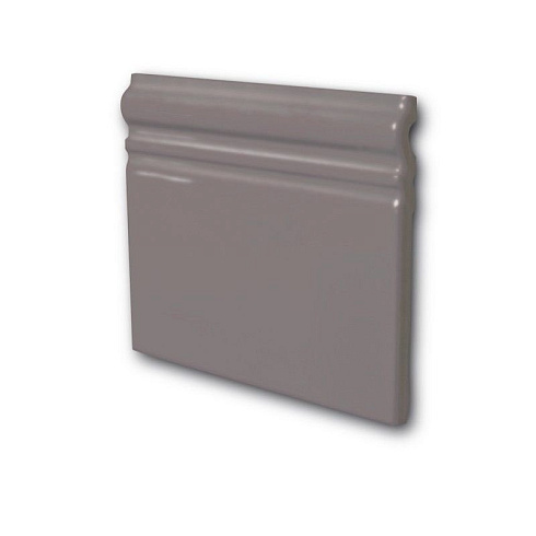 Skirting Gris oscuro Brillo 15х15