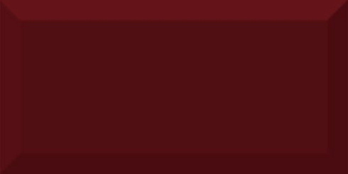 Monocolor 10х20 Burdeos Biselado Brillo 10х20