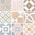 Caprice Deco Patchwork Pastel 20х20 (18 паттернов)